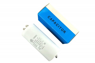 Конденсатор CBB60 70 мкФ 450V, з гайкою